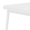 Flash Furniture Square 27.75" L, 27.75" W, 40" H, Metal Top, White CH-31330-WH-GG - alternate 5